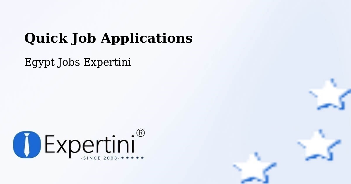 Quick Apply Feature – Agami - Egypt Jobs Expertini